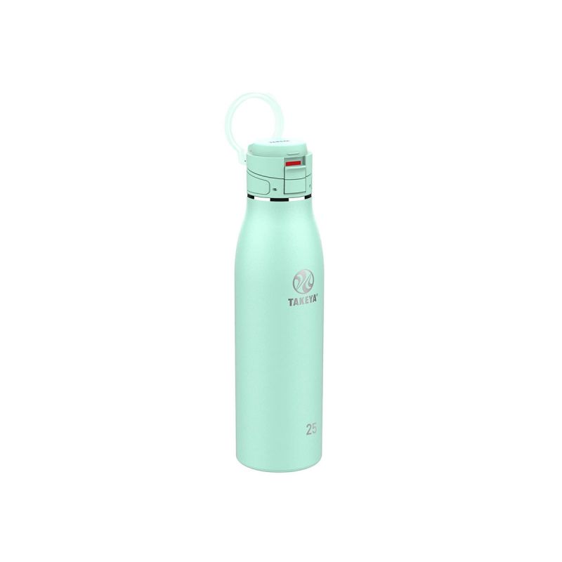 Takeya Actives Traveler Insulated Bottle 25oz \/ 740ml Aqua (52507)