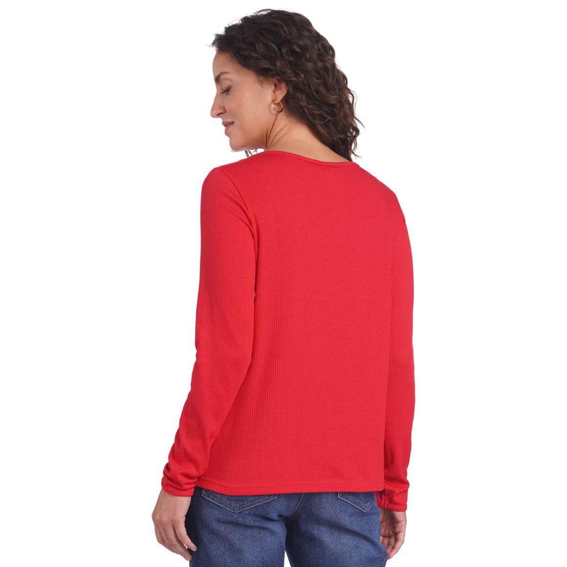 Damen Langarmshirt mit Print