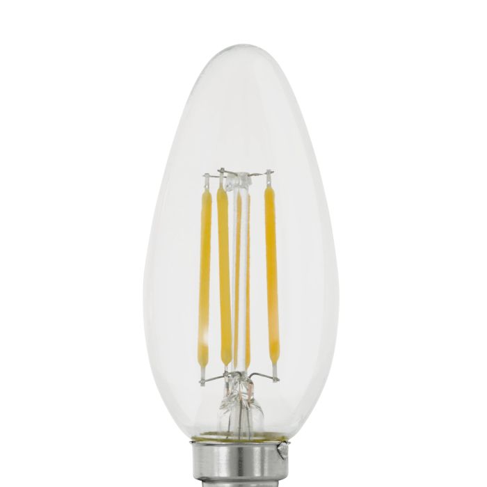 EGLO E14 LED Filament Leuchtmittel Kerzenform dimmbar