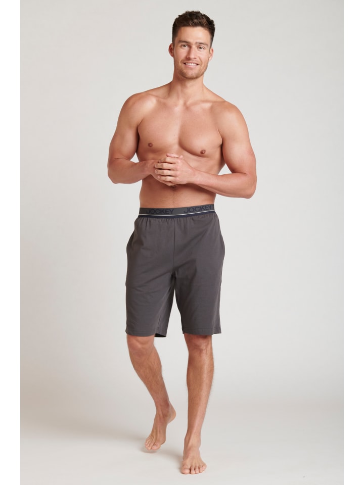 Jockey Nachtwäsche everyday Essentials Bermuda in Schwarz günstig kaufen