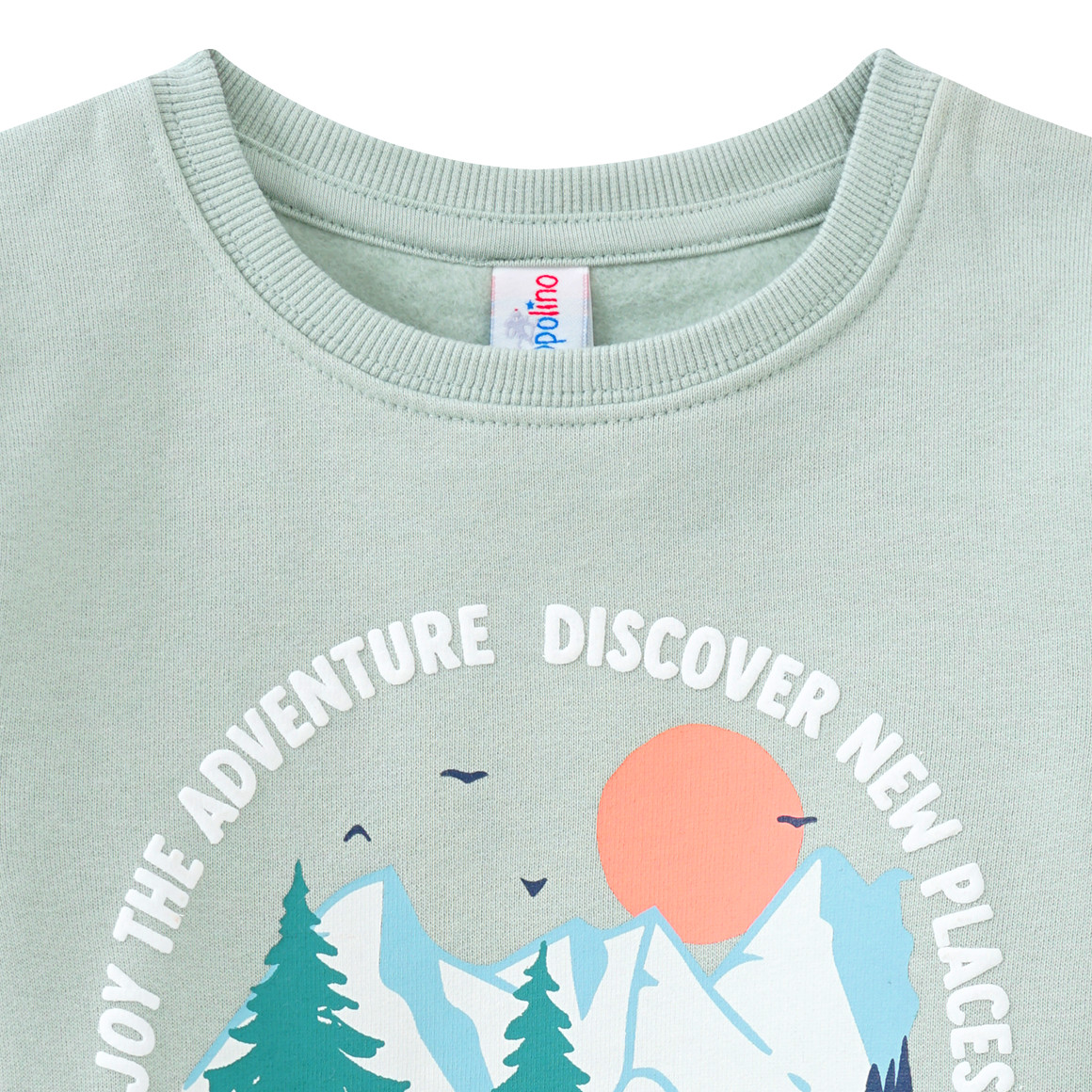 Mädchen Sweatshirt mit großem Print