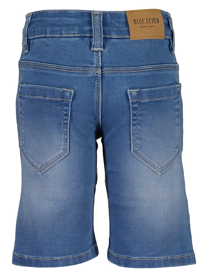 Blue Seven Jeans-Shorts in Blau günstig kaufen