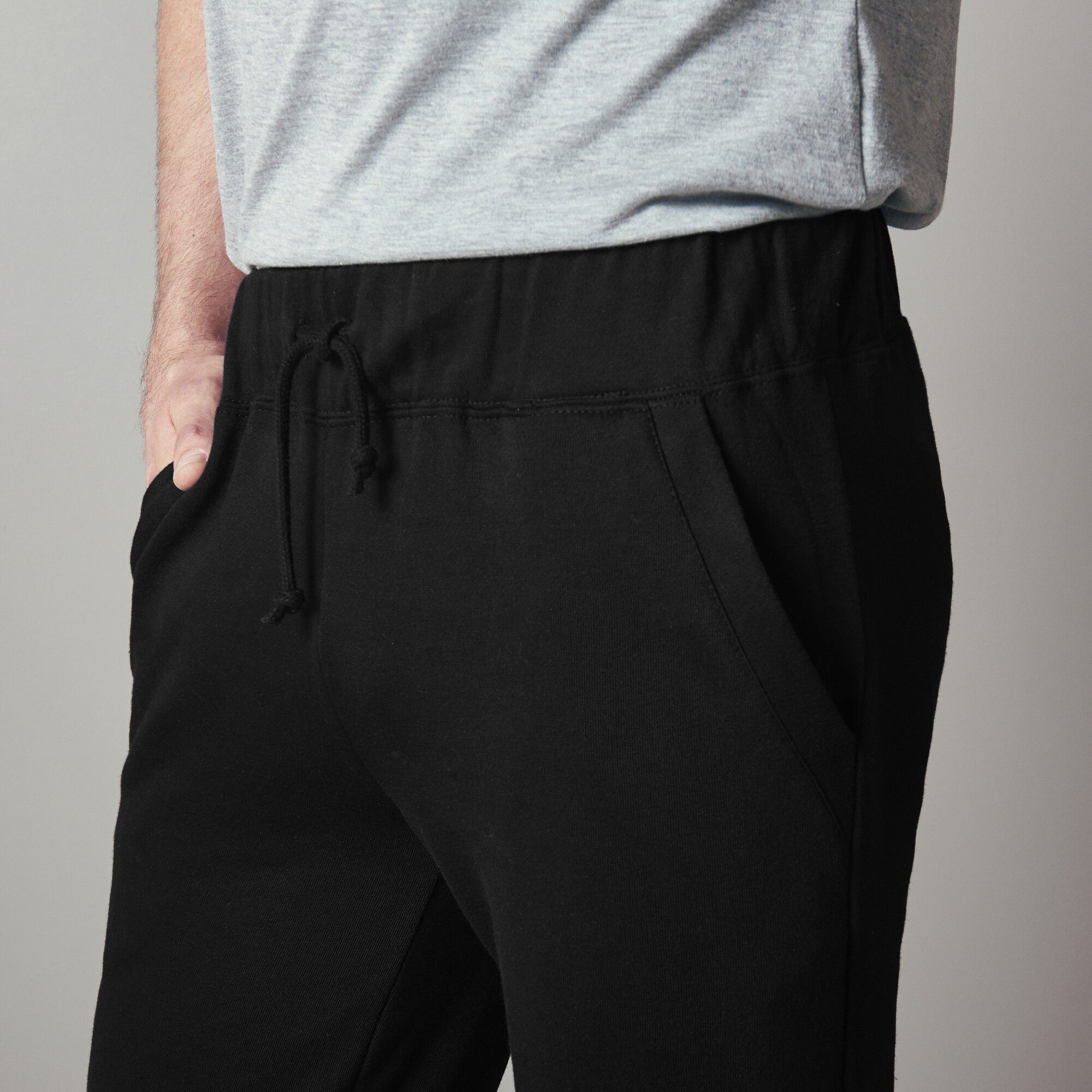Pantalon jogging molleton bas droits