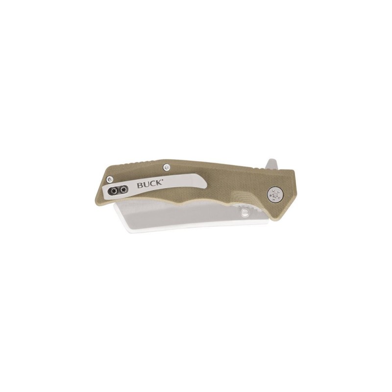 Buck Trunk Tan G-10 252TNS