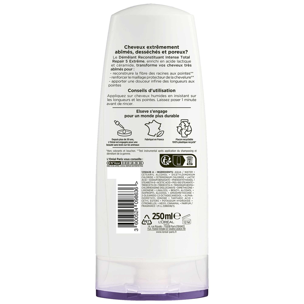 L'Oréal Paris Elseve Total Repair Extrême Elseve Total Repair Extrême Démêlant 250ml