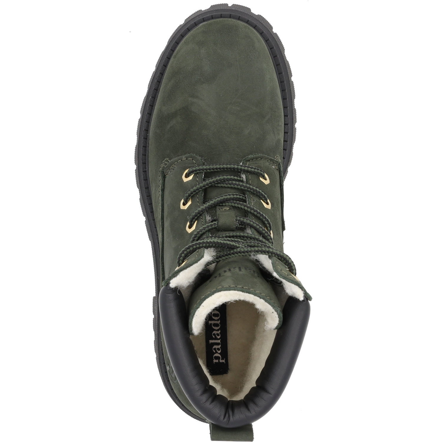 Palado Solta, Schnürstiefel, Damen, Dunkelgrün