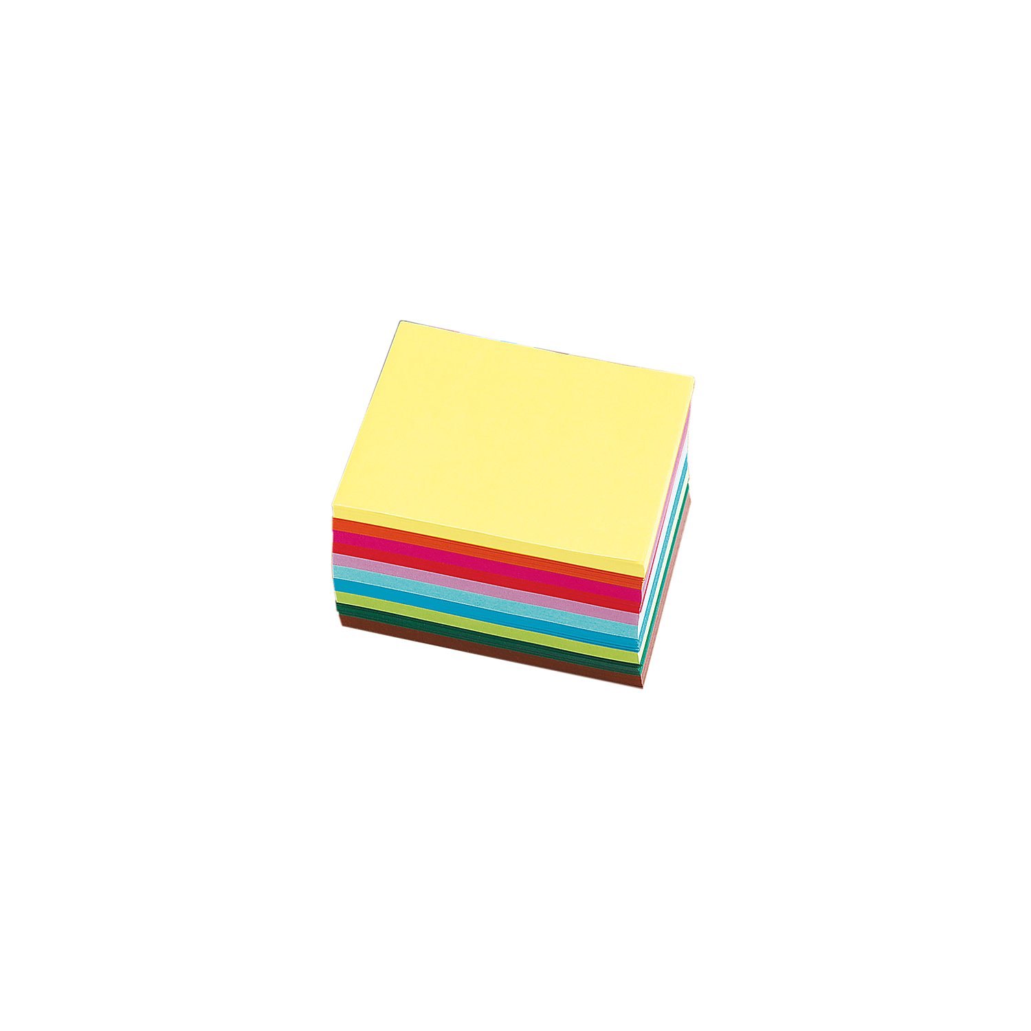 Faltblätter, bunt, 12 x 12 cm, 600 Blatt