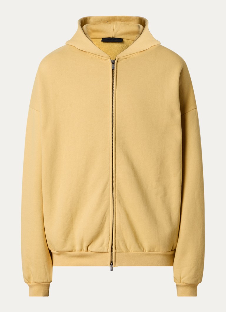 Dukserica Fear of God Essentials s printom na leđima i kapuljačom
