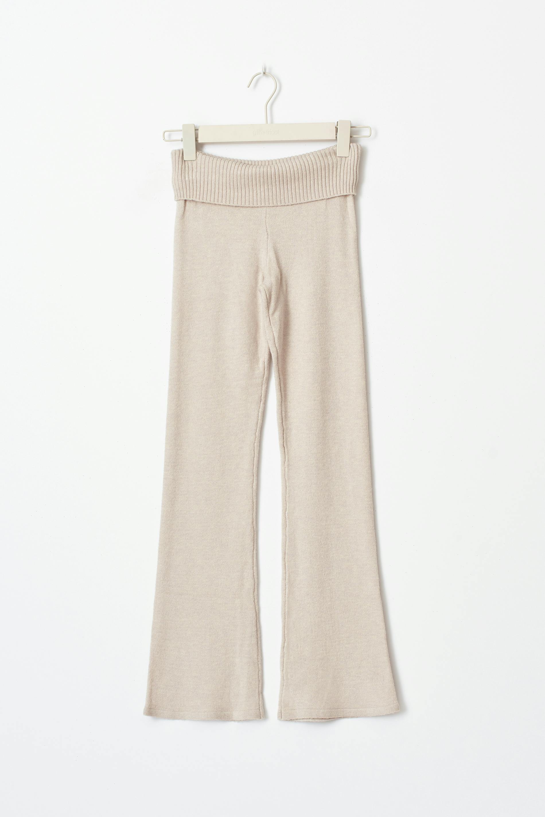 Knitted yoga pants