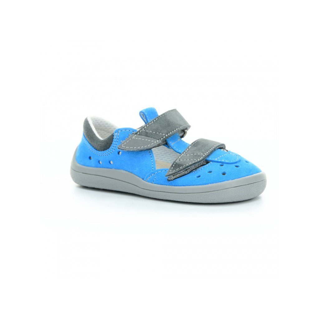 Beda Tom Barfußsandalen Klett (BF0001 / SD / W)