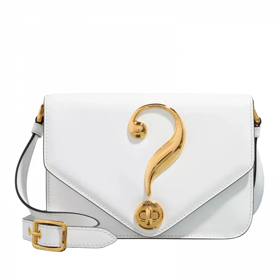 Moschino - Moschino Shoulder Bags Satin White - weiß