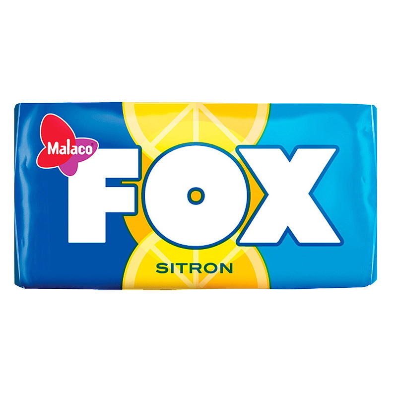 Malaco Fox sitron 15 g