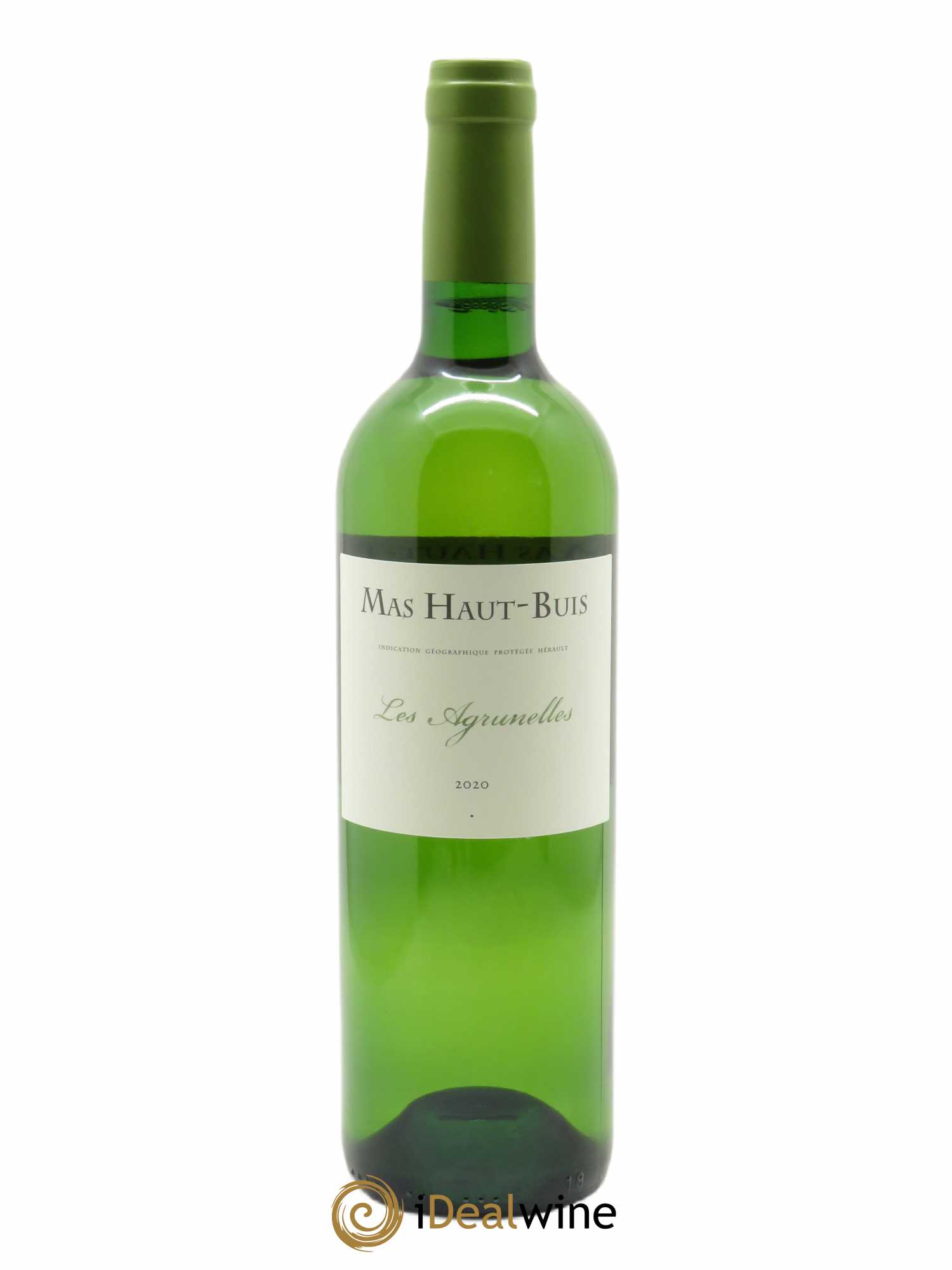 IGP Pays d'Hérault (Vin de Pays de l'Hérault) Les Agrunelles Domaine Mas Haut Buis  2020 - Lot de 1 Bouteille