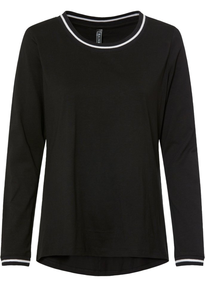 Langarmshirt aus Bio Baumwolle
