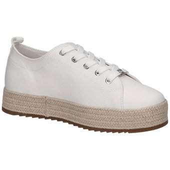 Tom Tailor Plateau Sneaker in weiß