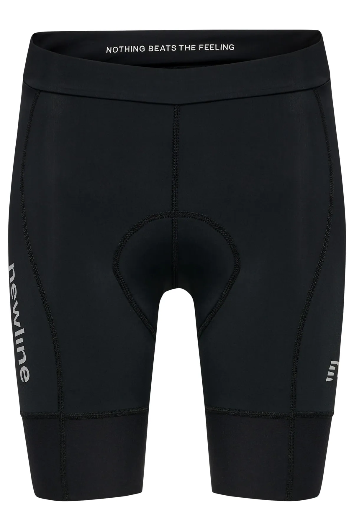 NEWLİNE  Kurze Sporthose - Schwarz - Mittlerer Bund