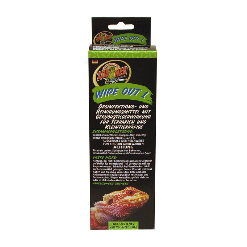 ZooMed Zubehör ZooMed Wipe Out 1 Terrarium Cleaner 258ml