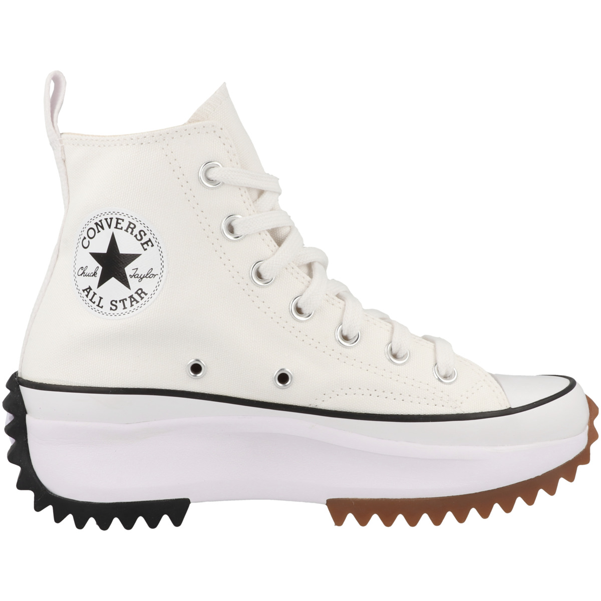 Converse Run Star Hike Platform Sneaker mid weiss