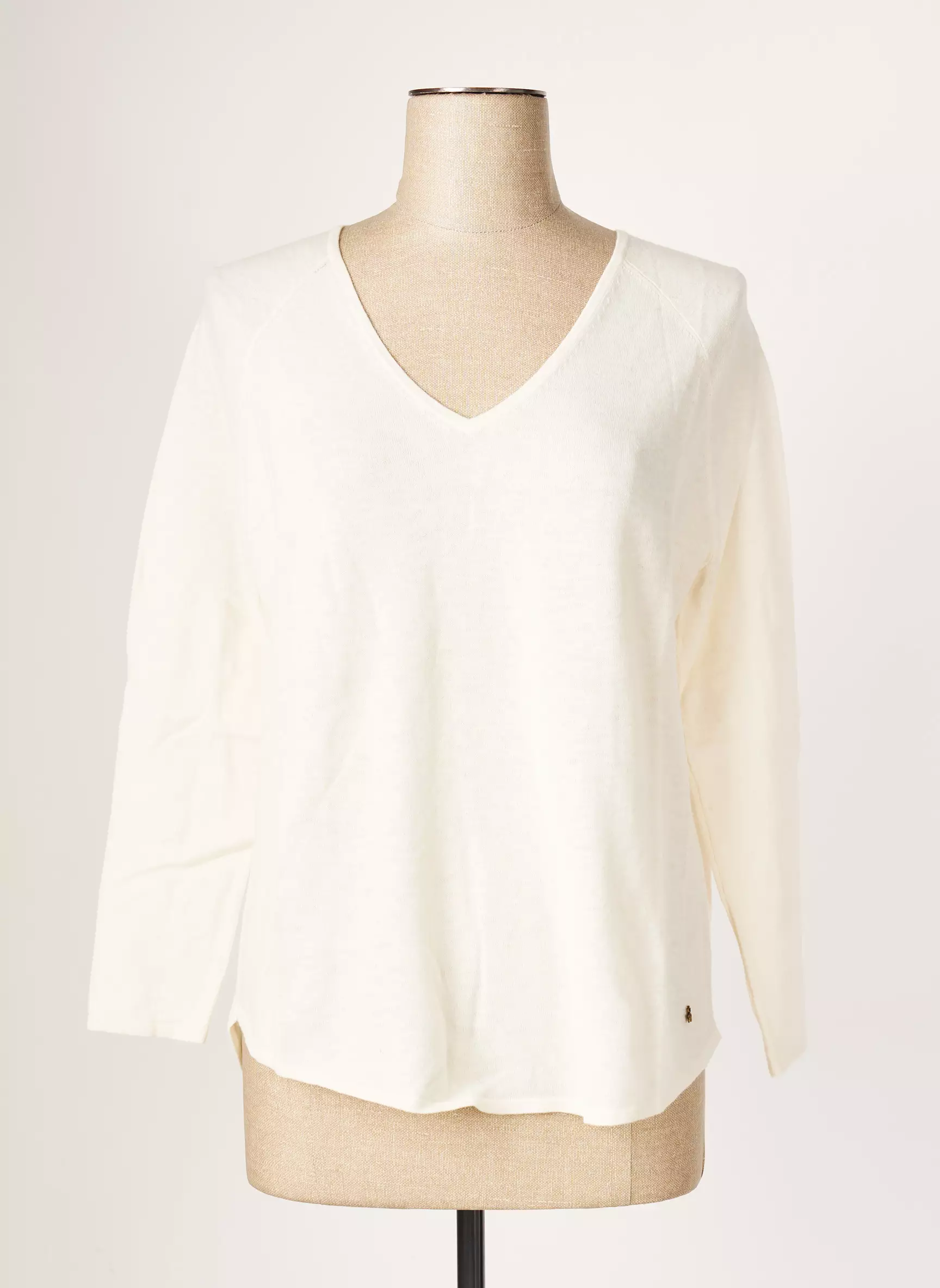 Des Petits Hauts Pulls Femme couleur beige