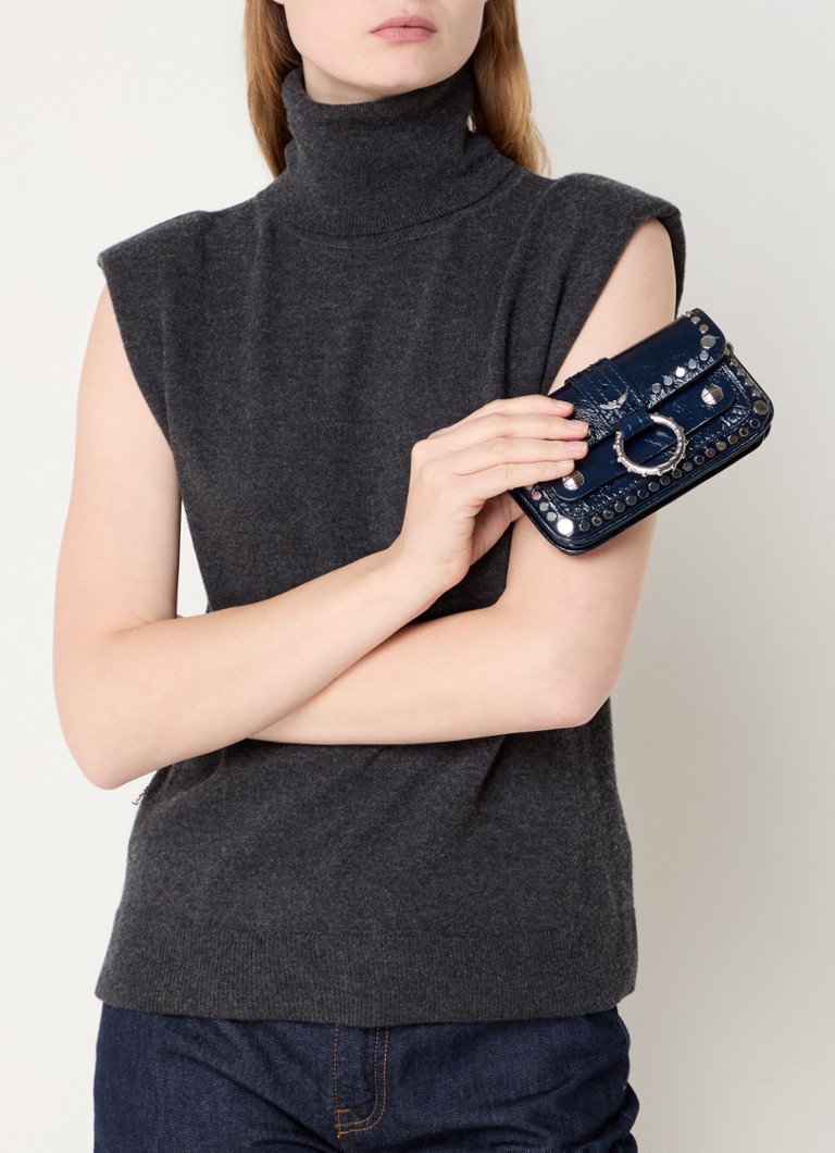 Zadig&Voltaire Kate patent leather crossbody bag