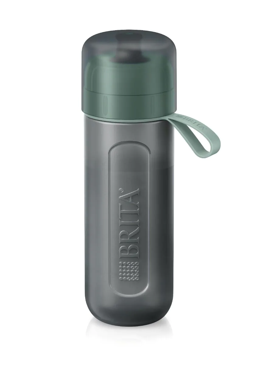 Brita Active Pastelgrøn - Flaske med filter 1 stk.