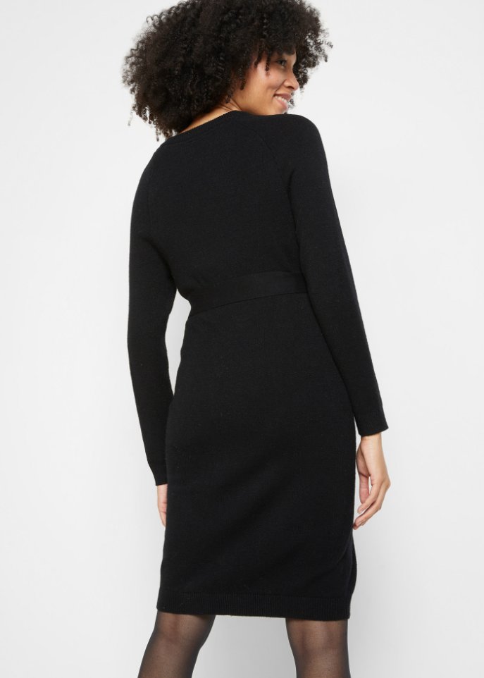 Umstands-Strickkleid / Stillkleid