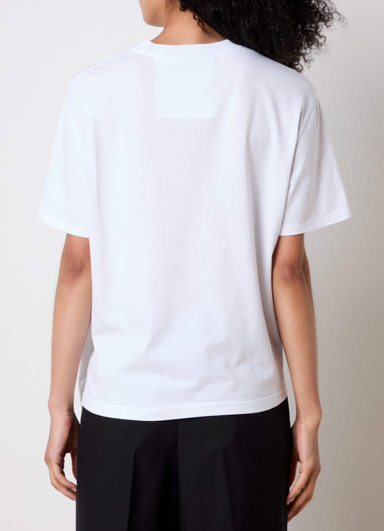 T-shirt Givenchy con bottone decorativo