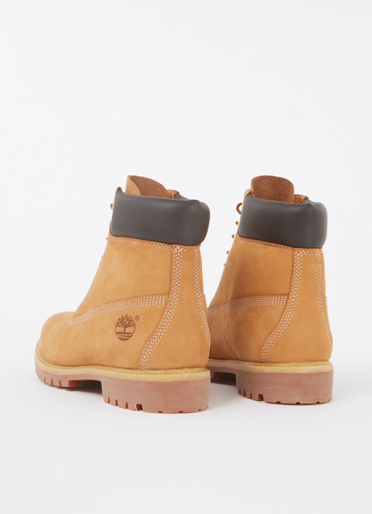 Ghete Timberland Premium din piele de 6 inch cu logo