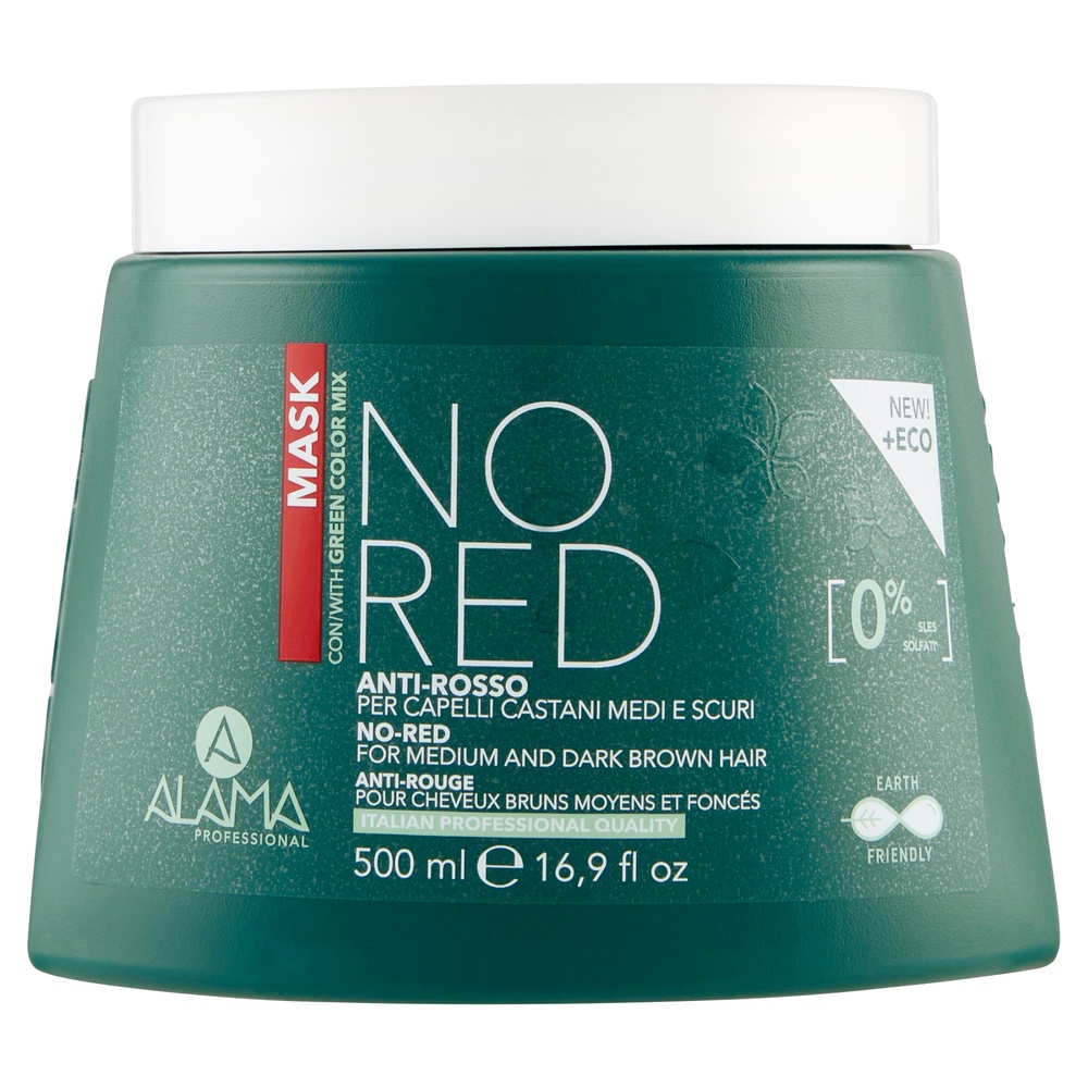 alama professional MASQUE ANTI-ROUGEUR POUR CHEVEUX NATURELS ET ÉS DE COULEUR MOYENNE 500 ML MASQUE