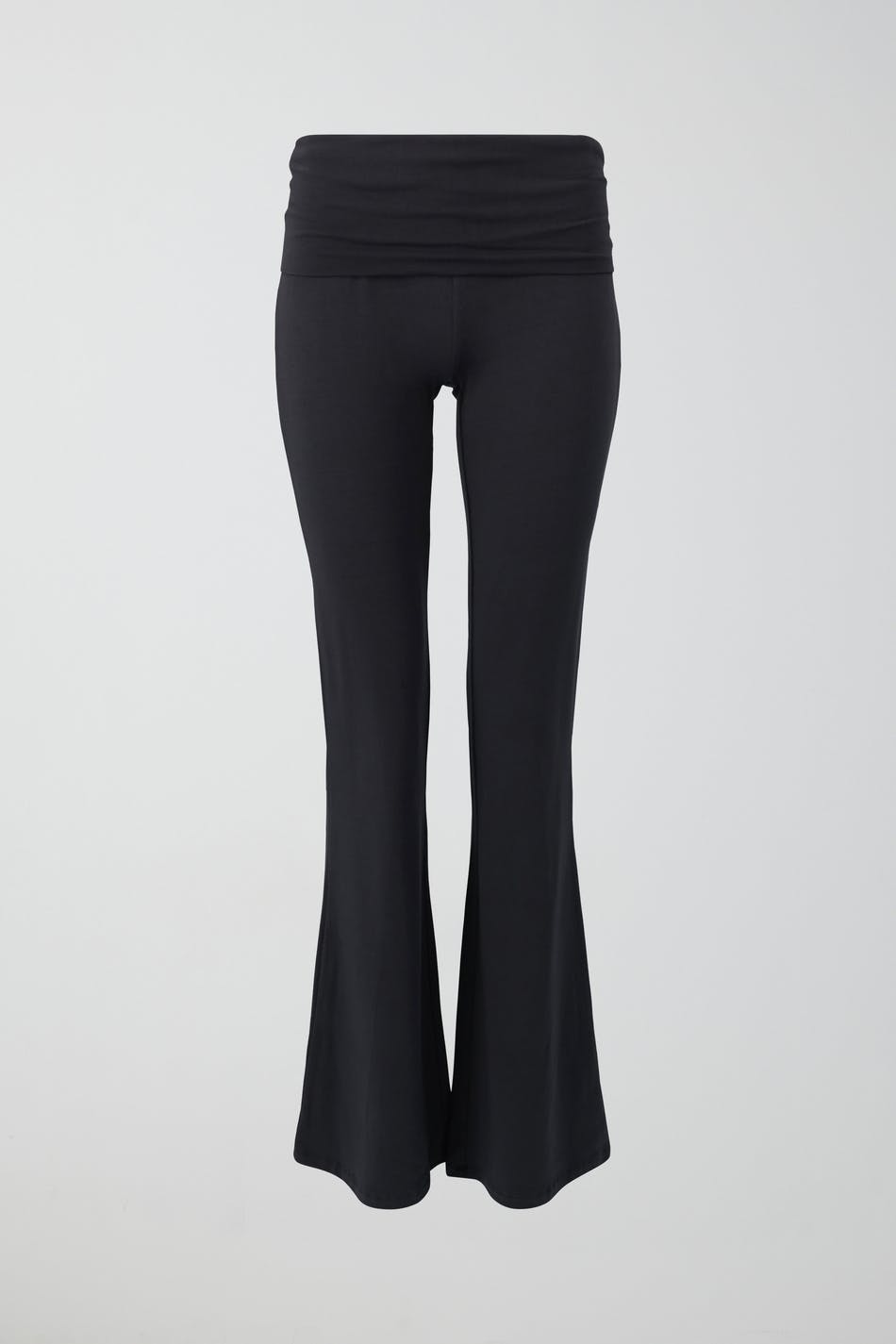 Soft touch folded trouser