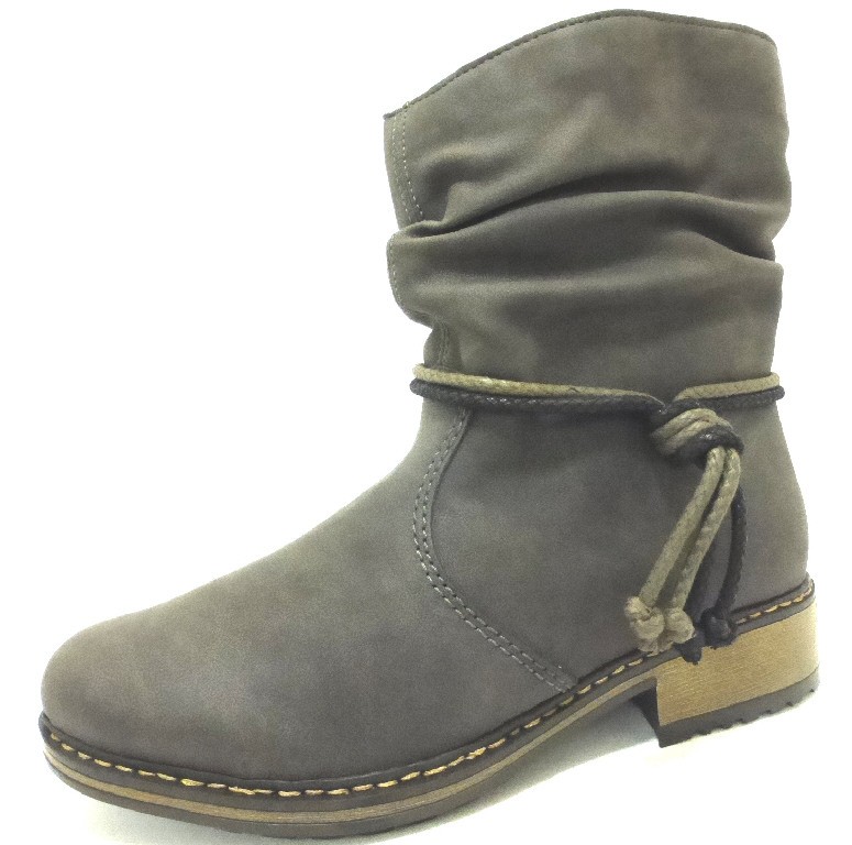 RIEKER Stiefeletten grau