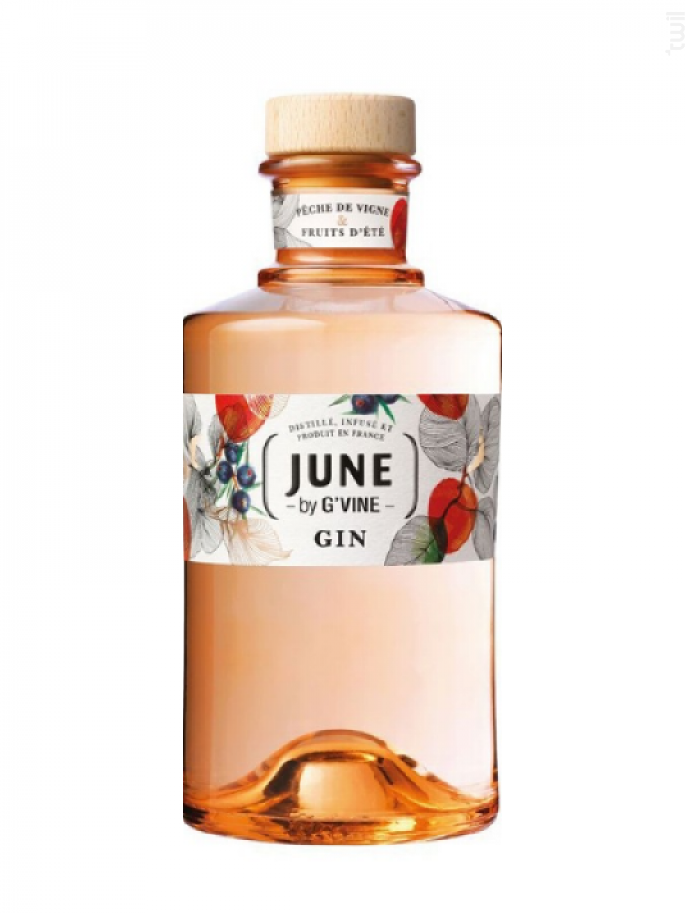 Gin G'vine June Pêche G'vine