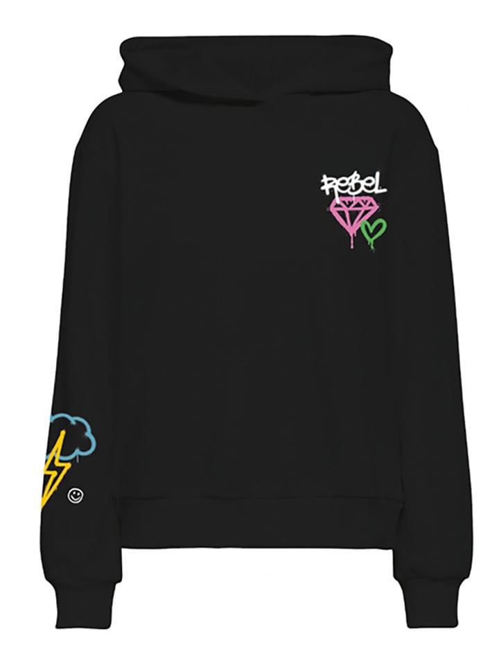 ONLY Hoodie in Schwarz günstig kaufen