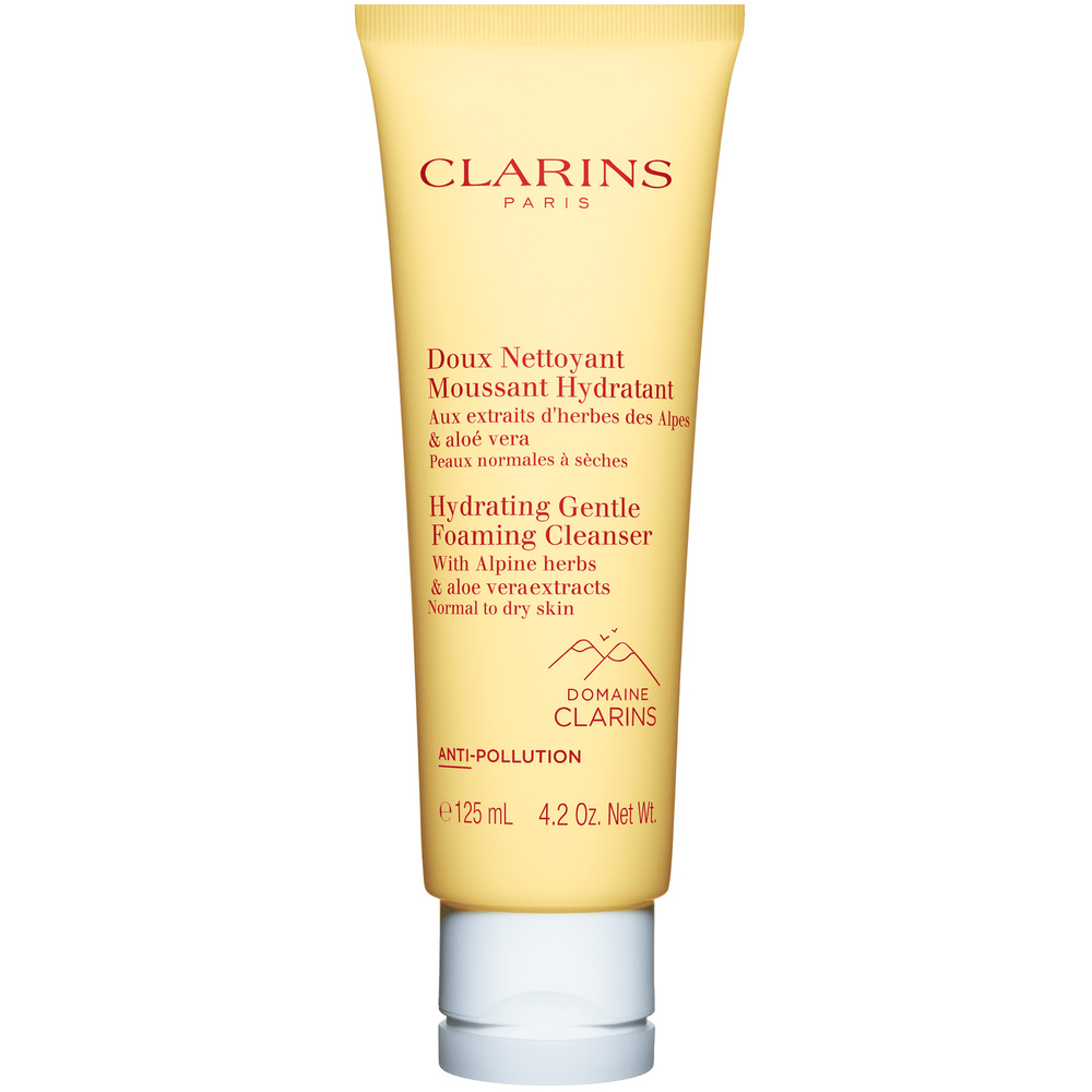 Clarins Doux Nettoyant Moussant Hydratant  Peaux normales à sèches Démaquillant et Nettoyant