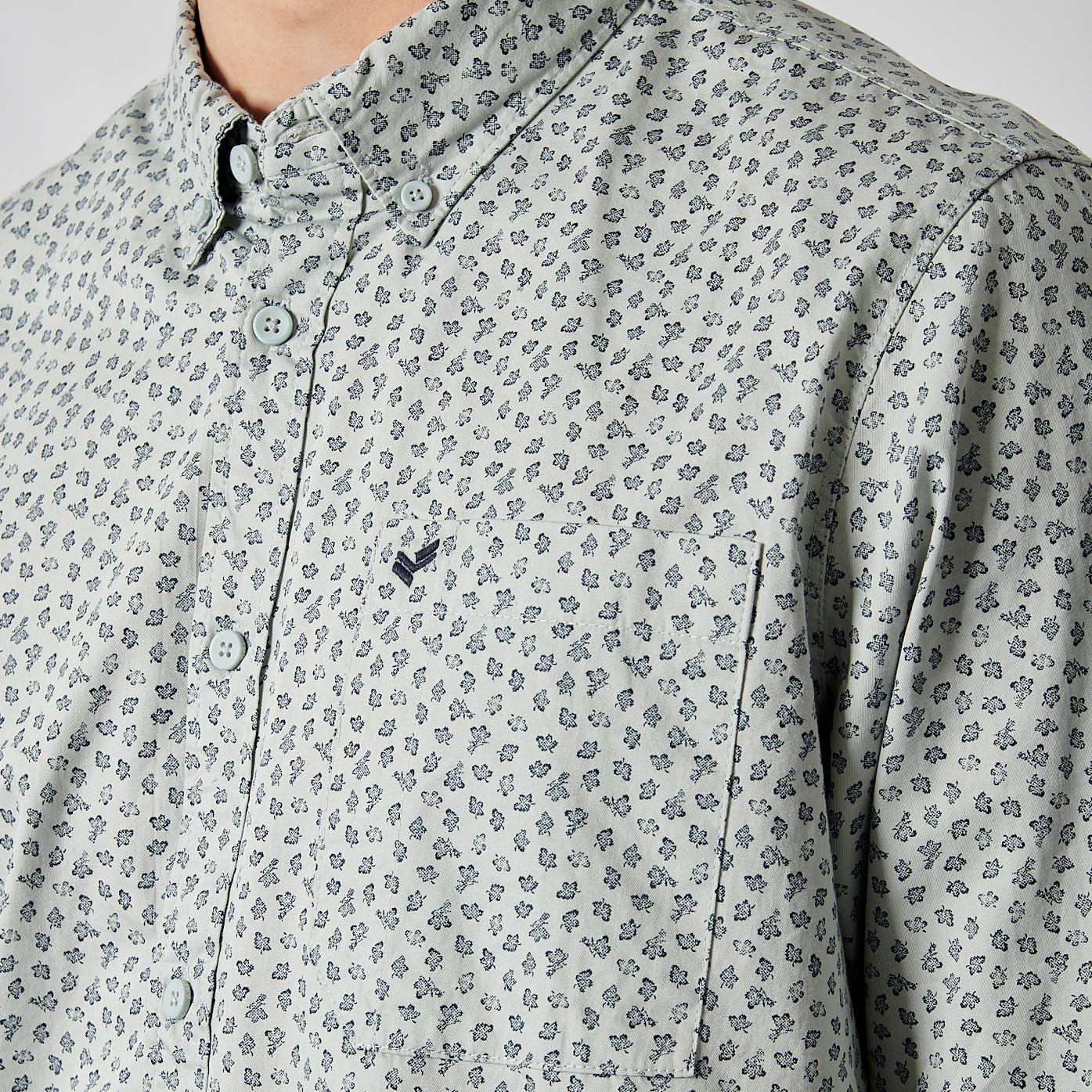 REAL   Chemise imprimée homme 100% coton