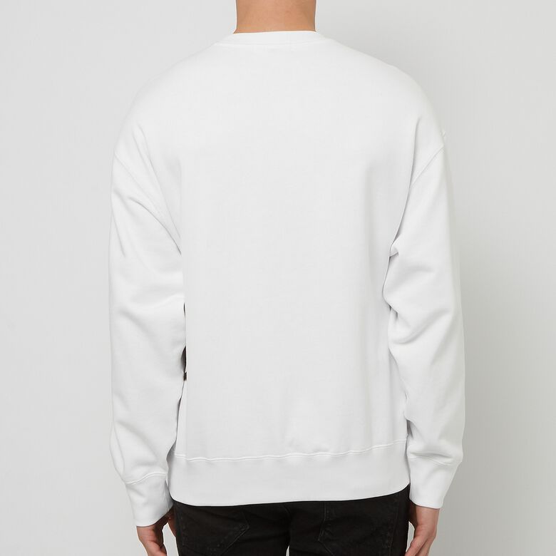 A Bathing Ape Hand Draw Ape Head Crewneck white