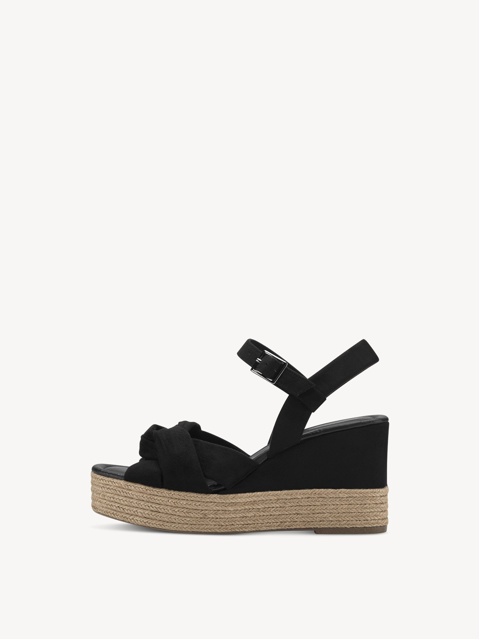Sandale à talon - noir