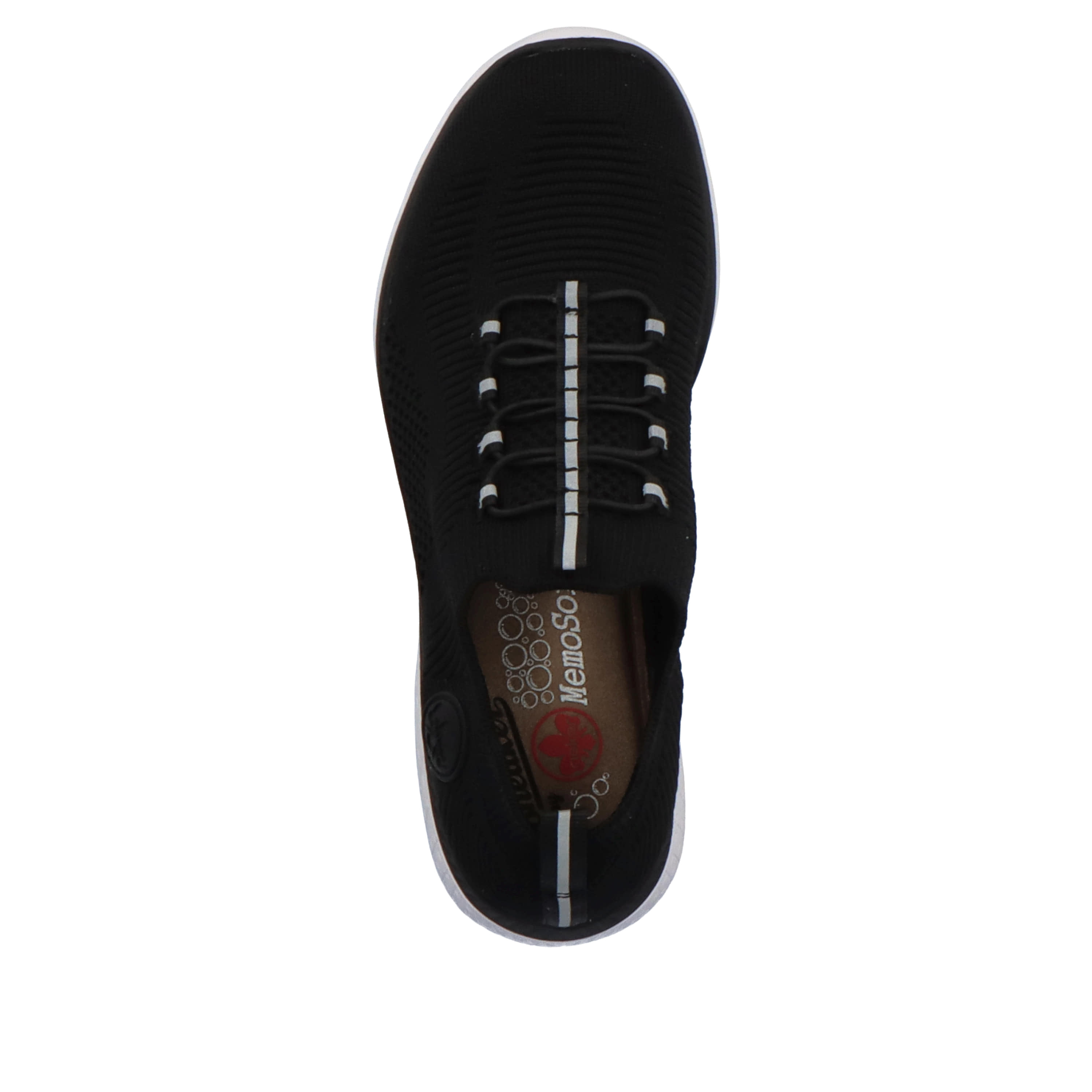 Rieker Damen Slipper nachtschwarz