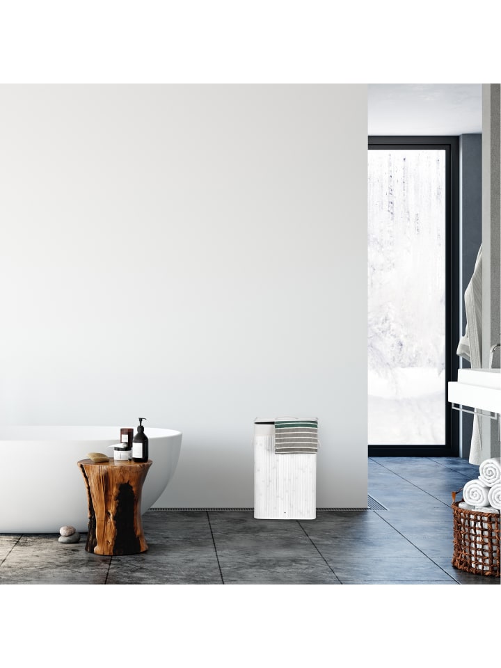 relaxdays 2x Wäschekorb in Schwarz/ Weiß - Je 83 l günstig kaufen onesize