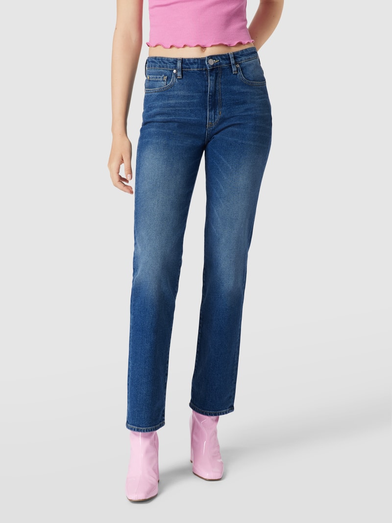 Jeans mit 5-Pocket-Design Modell 'CARENAA' in blau
