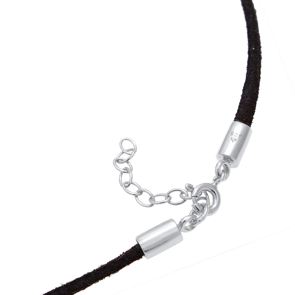 Elli Elli Collier Choker et Boucle Blogger Trend Festival Collier Femme - (925/1000) A Bijoux