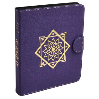 Dragon Shield: Spell Codex Portfolio – Arcane Purple