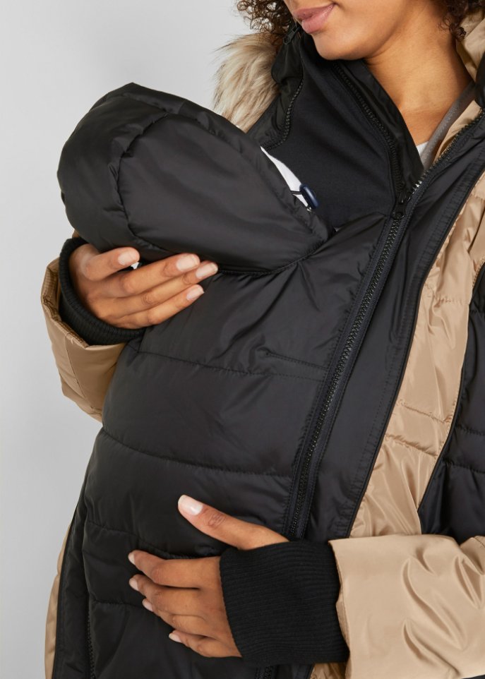 Umstandsjacke / Tragejacke, gesteppt