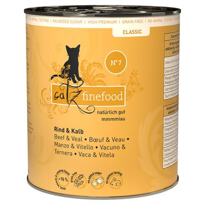 Sparpaket catz finefood 24 x 800 g