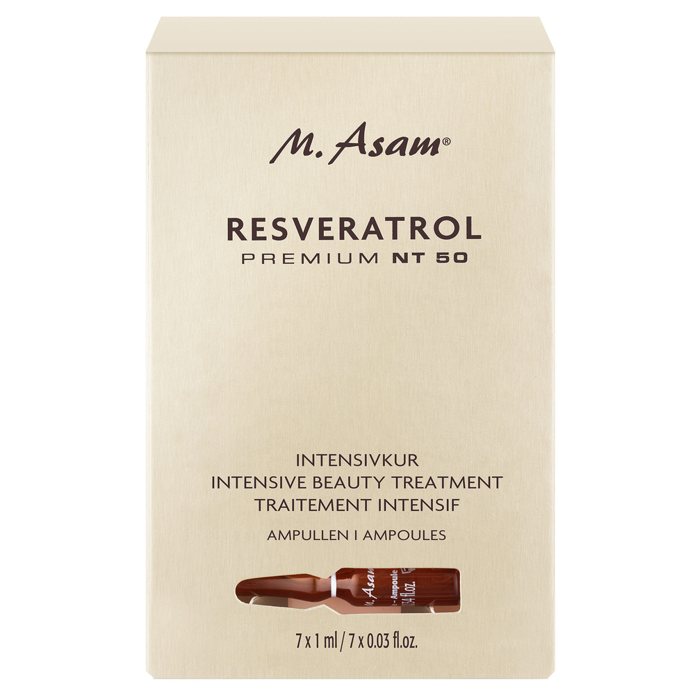 m.asam RESVERATROL PREMIUM NT50 Cure d'ampoules Skin Care