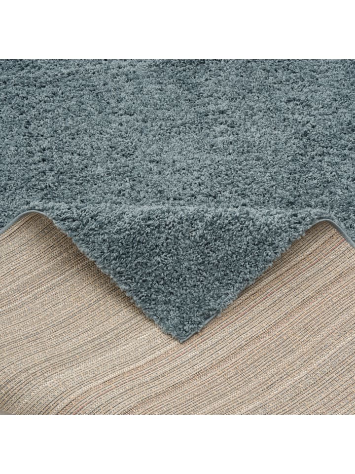 Pergamon Hochflor Langflor Shaggy Teppich Fluffy in Grijs günstig kaufen