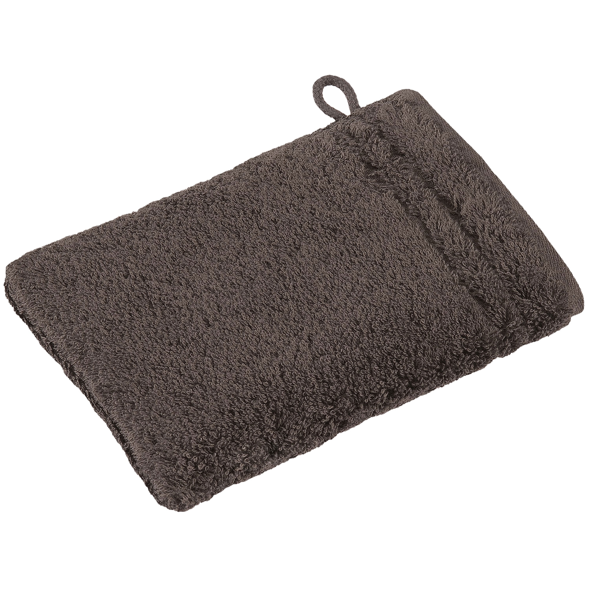 VOSSENWaschhandschuh slate grey