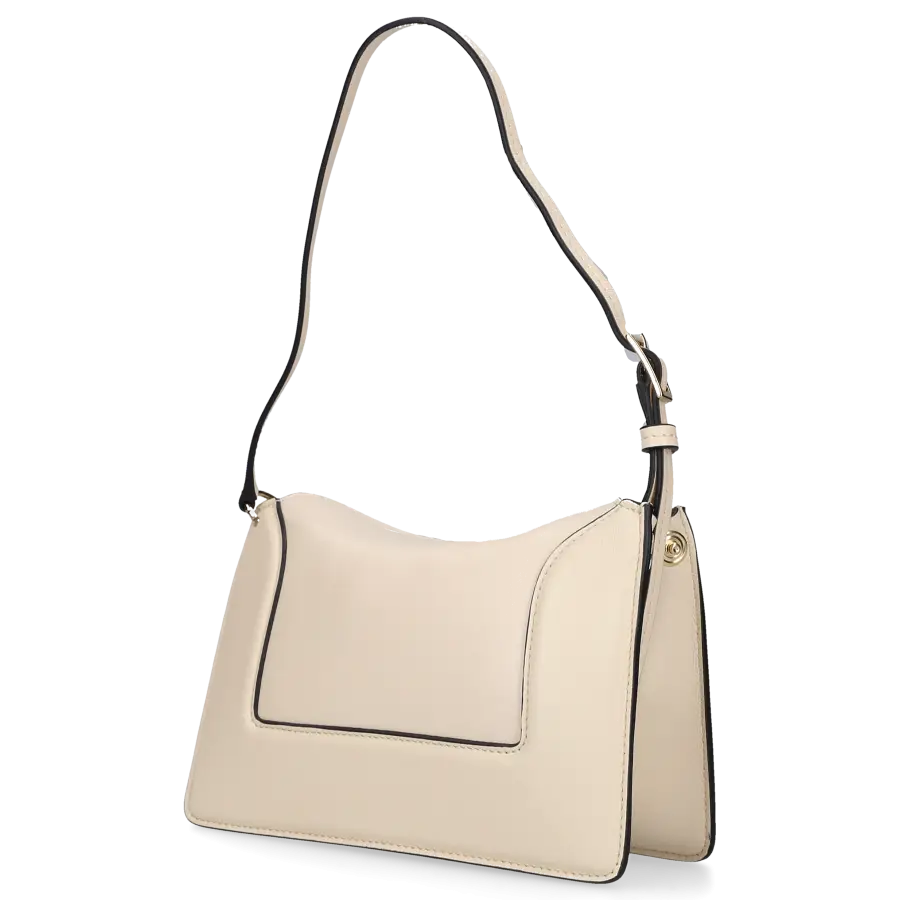 Wandler - Schultertasche PENELOPE MICRO Kalbsleder - beige