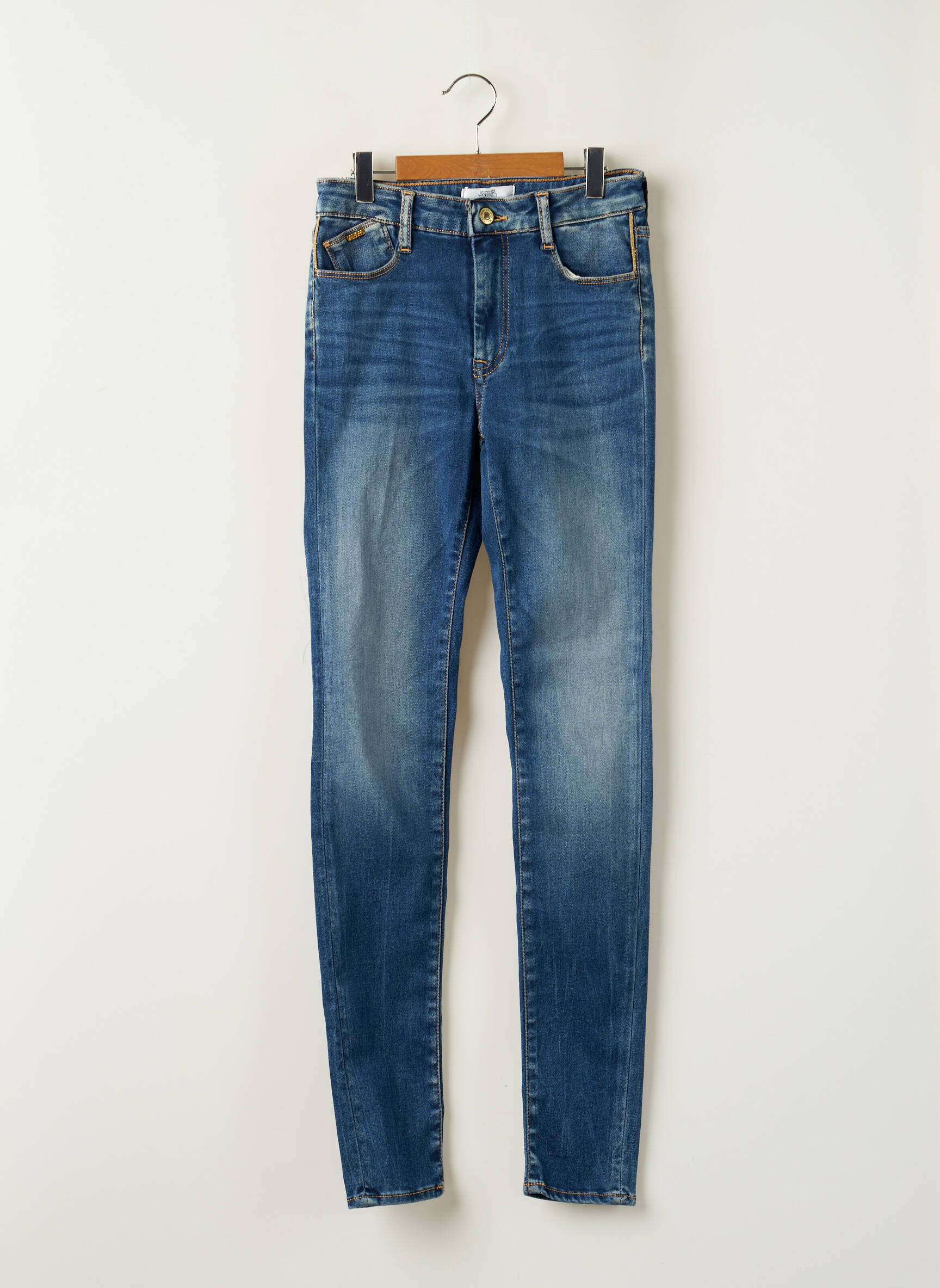 Le Temps Des Cerises Jeans Coupe Slim Fille couleur bleu