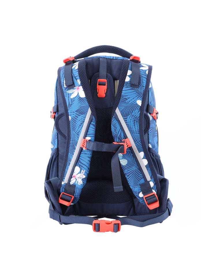 2Be Schulrucksack in blau-mehrfarbig günstig kaufen onesize